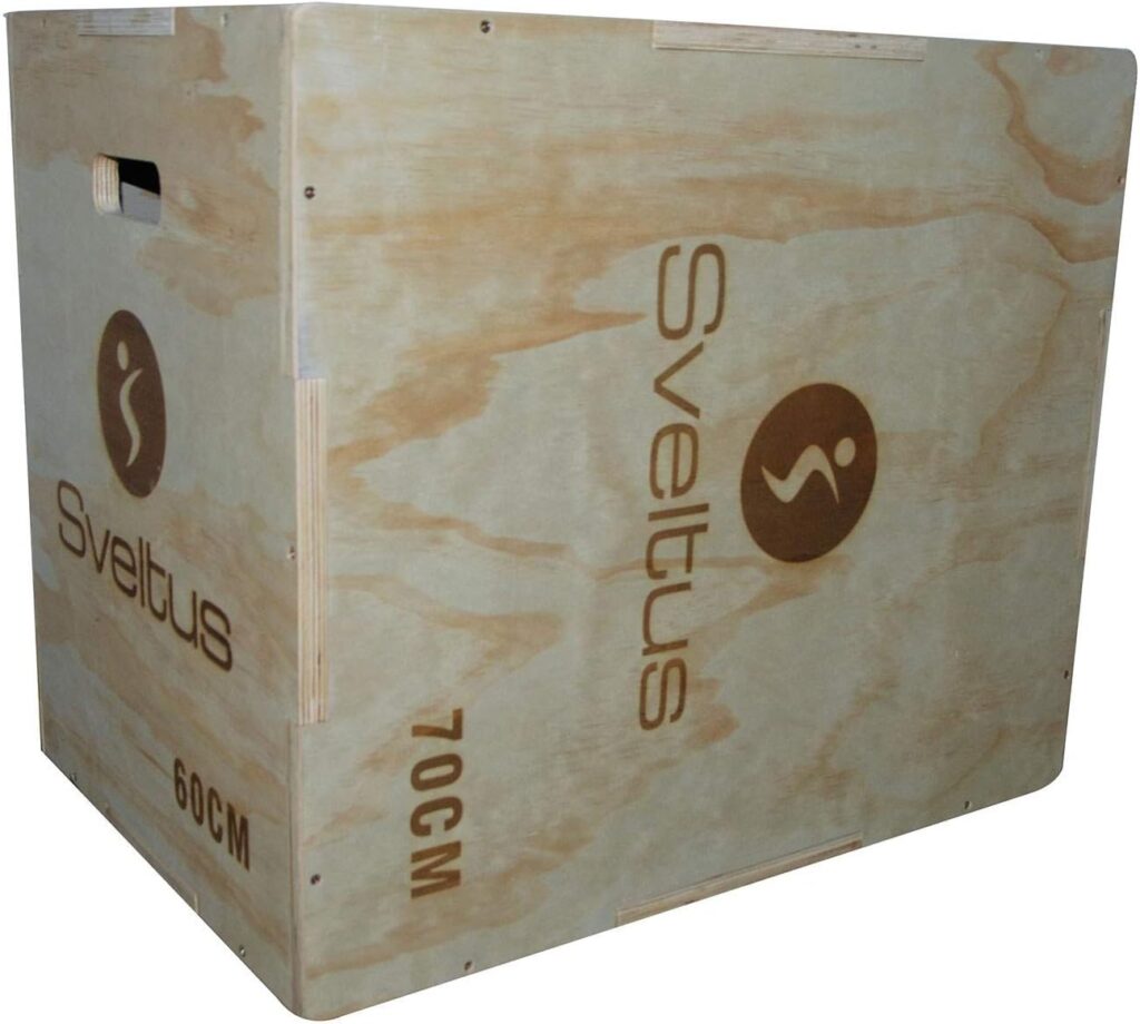 Box jump en bois : Sveltus Plyobox